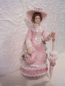 Half scale miniature doll